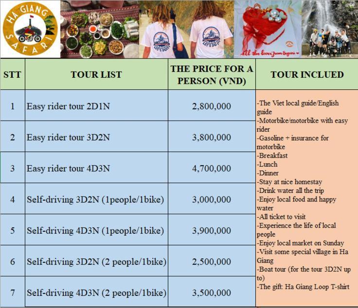 Nhi'S House & Safari -Motorbike Rental-Tour ห่าซาง ภายนอก รูปภาพ